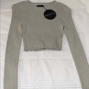 White fox boutique crop